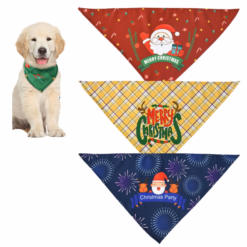 Christmas Cat Pet Bib