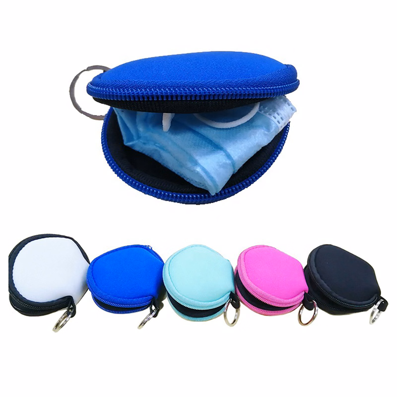 Neoprene Mask Bag Earphone Bag