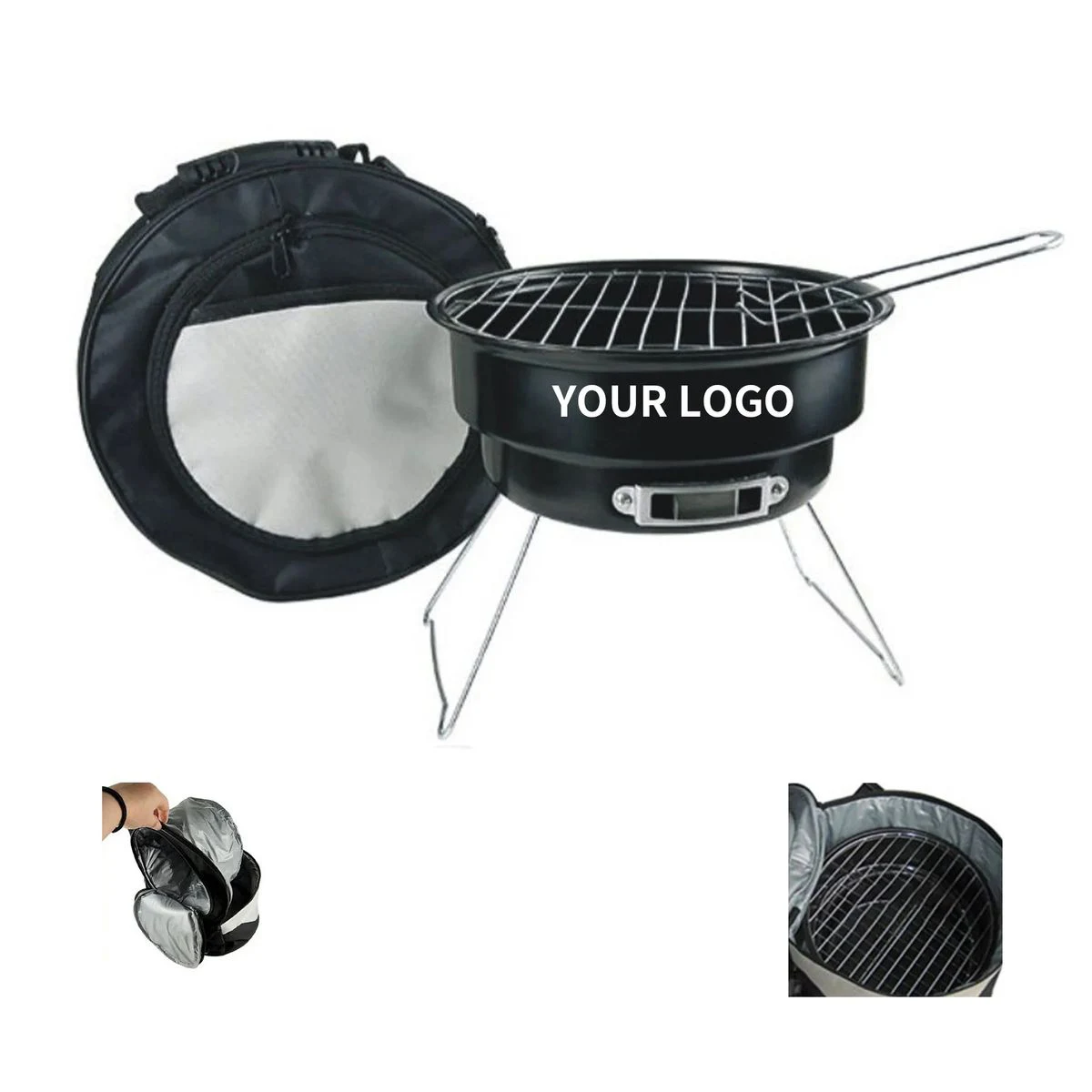 10 Inch Foldable BBQ Set for Picnics or Camping 1