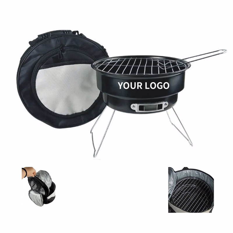 10 Inch Foldable BBQ Set for Picnics or Camping