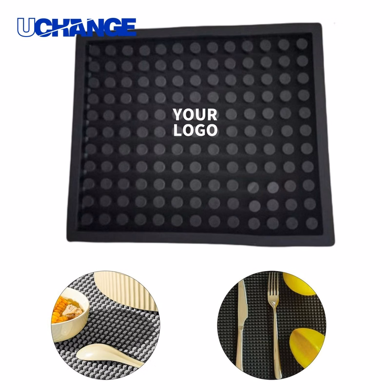 Bar Mat Coaster Square PVC Table Guard