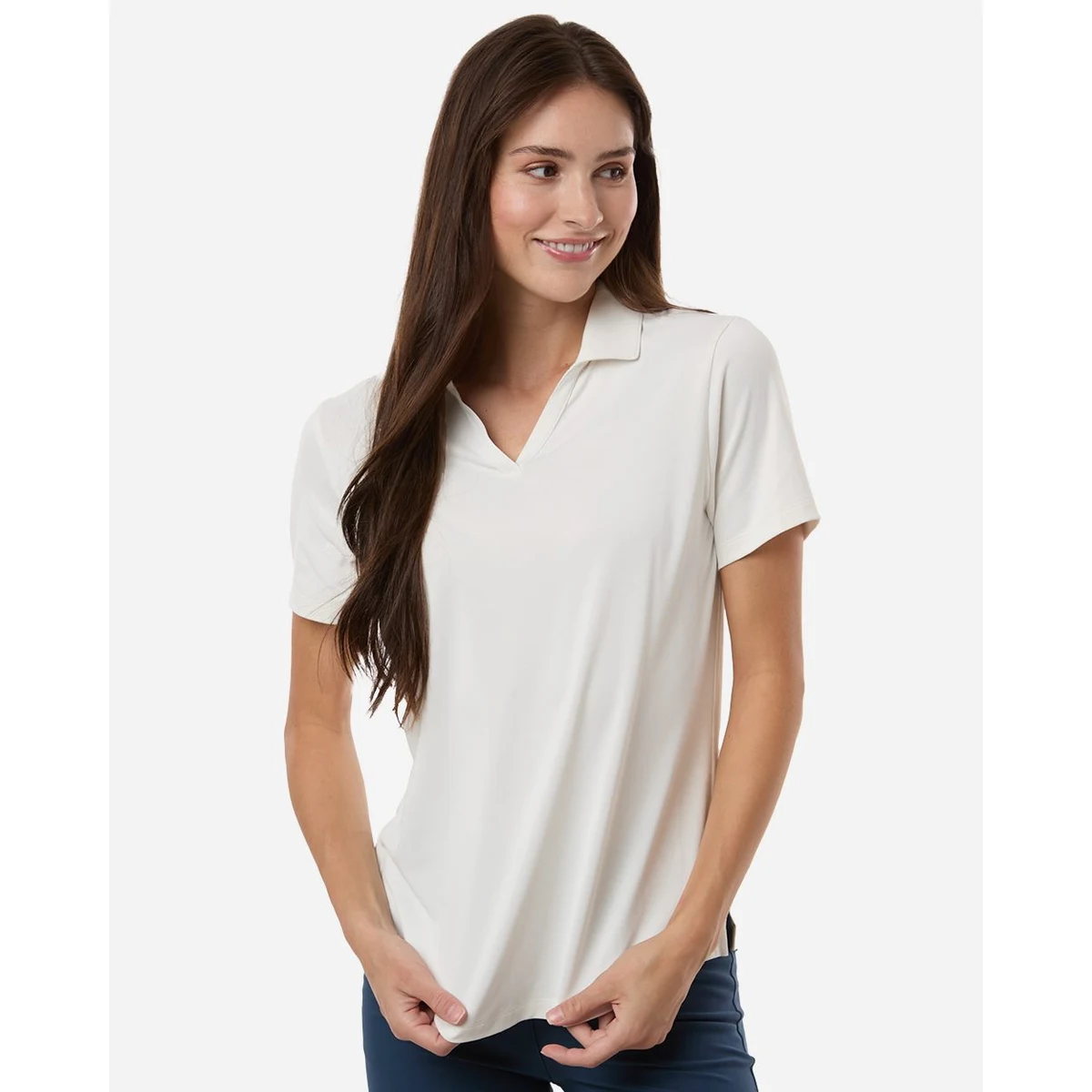 Womens Icon Heather Polo - 631051 1