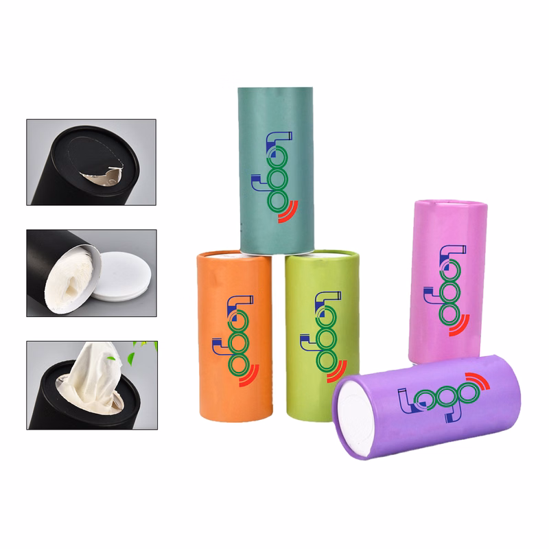Cylinder Canister Tissue For Car