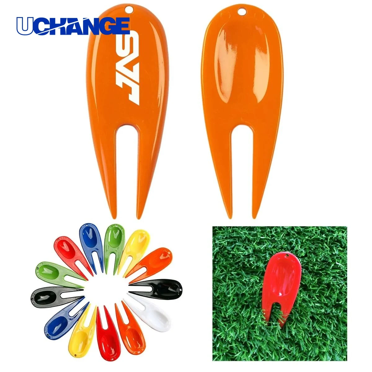 Plastic Golf Putting Fork Green Repair Tool 1