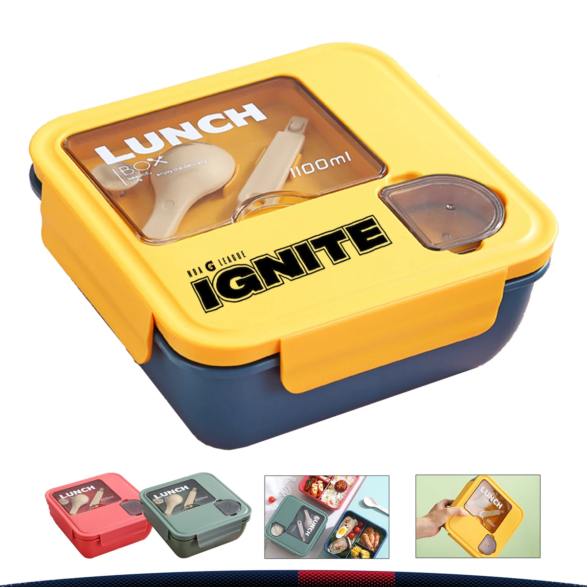Nicum Square Lunch Box 1