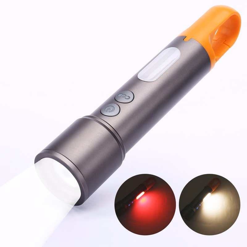 Bright Zoomable Rechargeable Flashlights