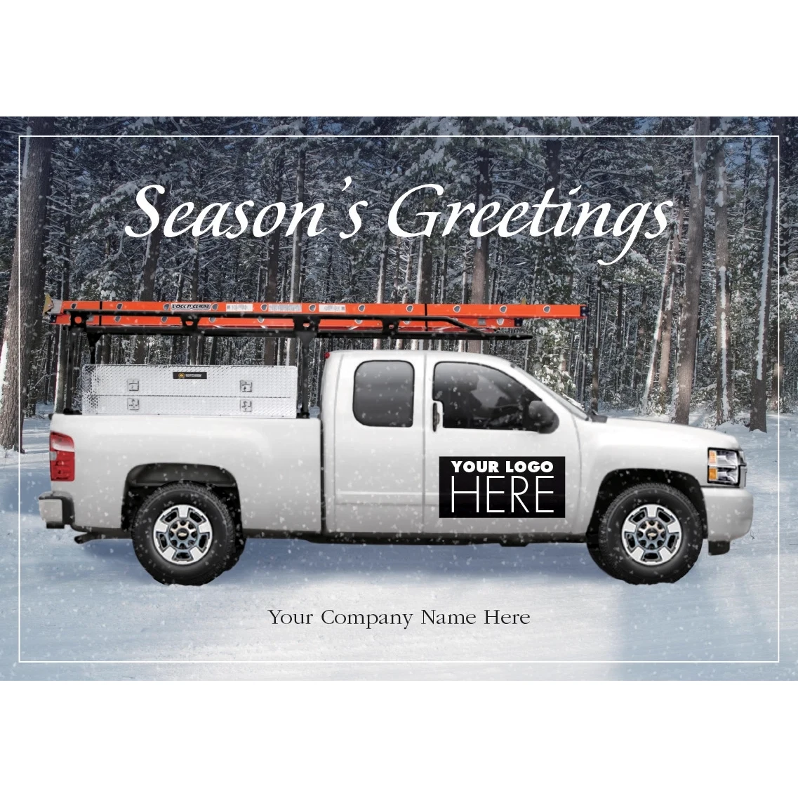 In A Day's Work Contractor & Builder Holiday Logo Cards 1