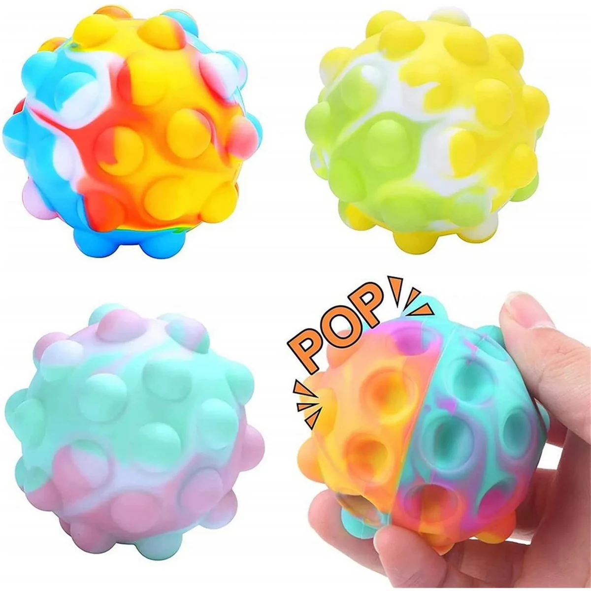 Pop Bubble Fidget Stress Ball 1