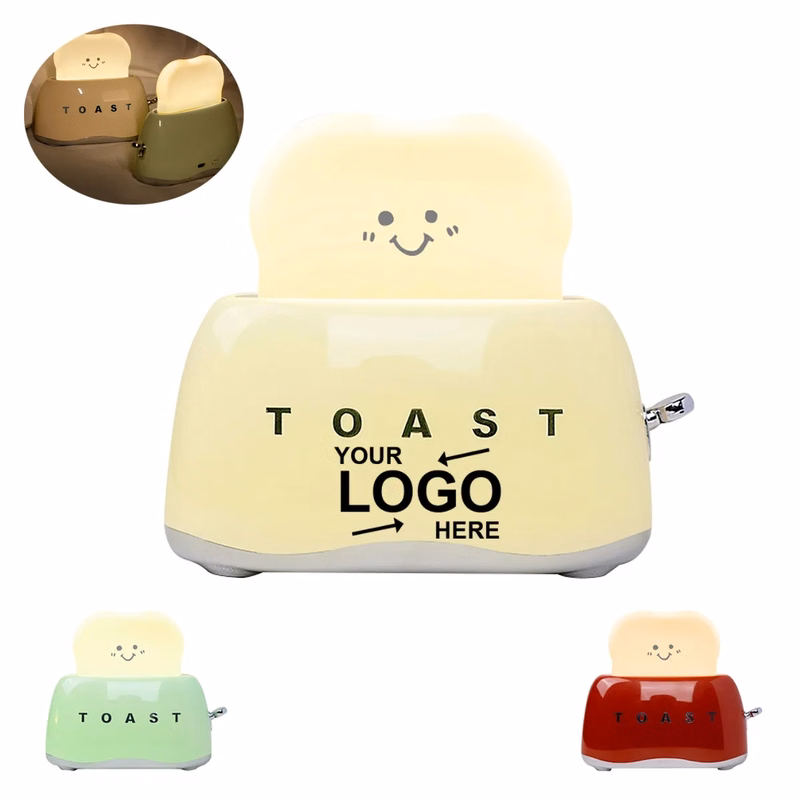 Cute Toast Led Night Light