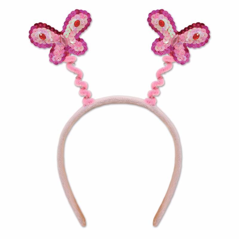 Sequined Butterfly Boppers