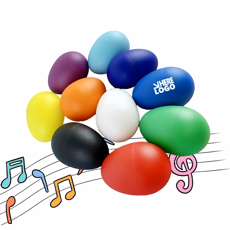 Colorful Plastic Music Eggs