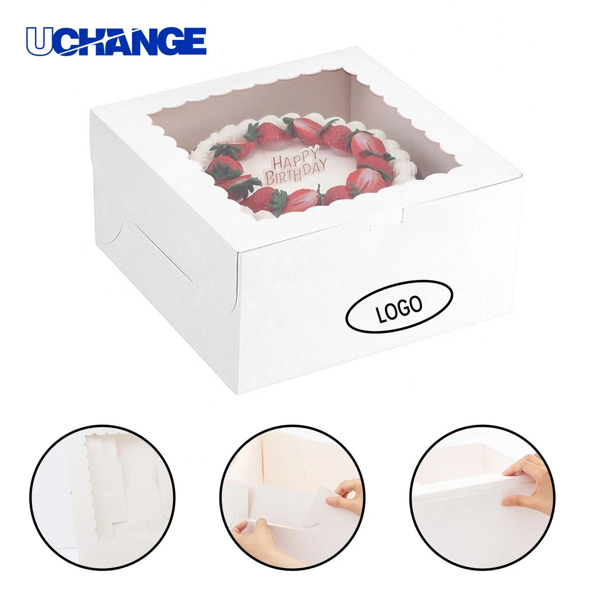 Food Grade Cake Box with Window 1