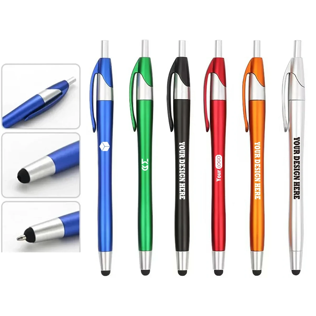 Touch Screen Plastic Stylus Ballpoint Pen 1