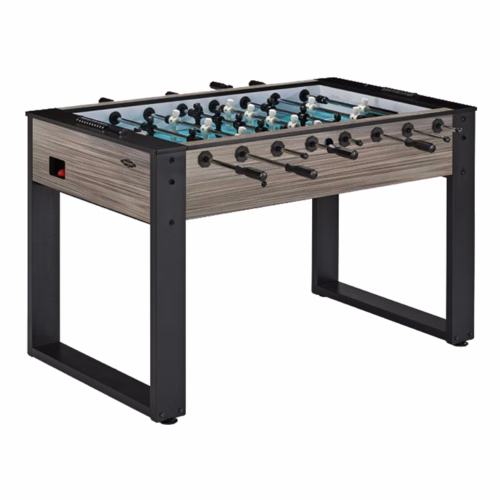 Brunswick Striker Foosball - Brown Wood Grain HPL