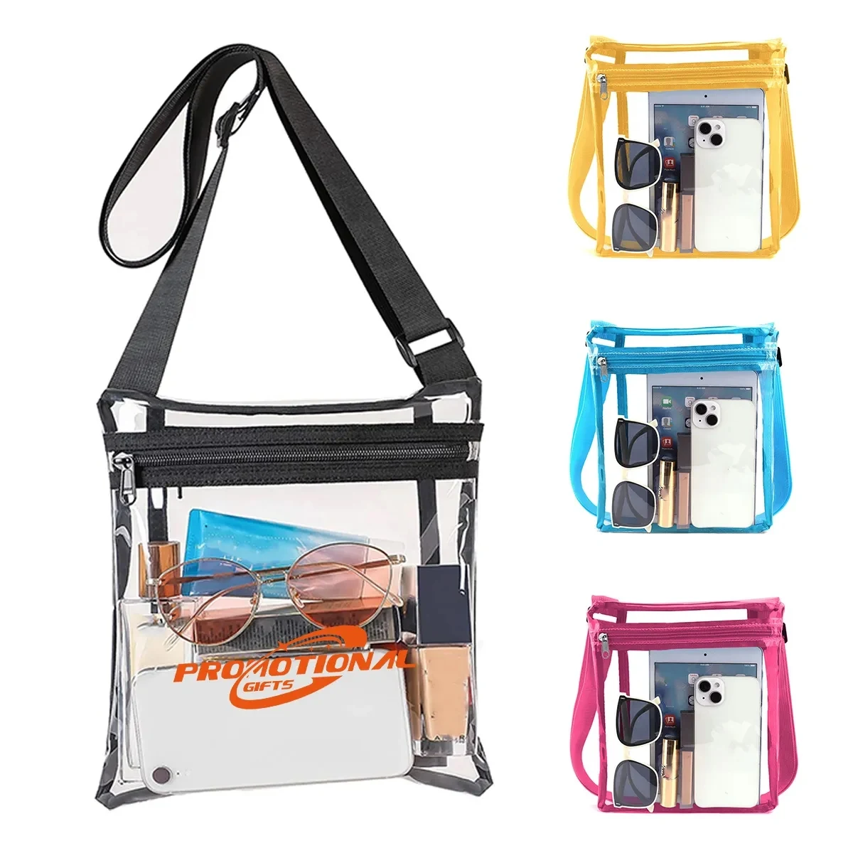 Clear Crossbody Bag Purse for Outdoors Travel 1