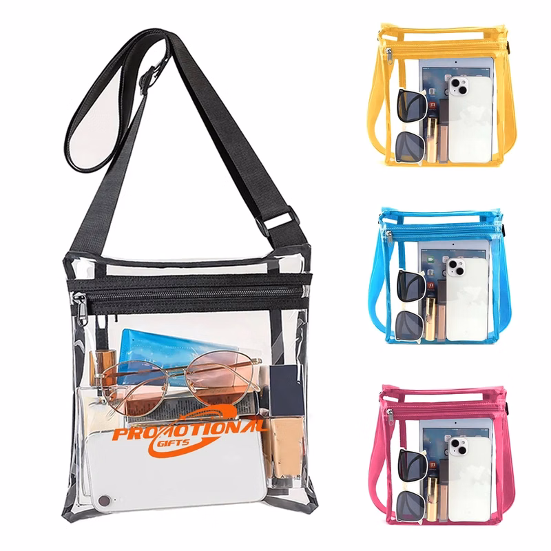 Clear Crossbody Bag Purse for Outdoors Travel
