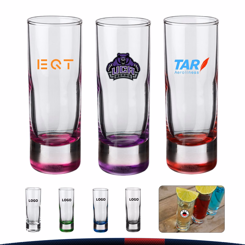 2 oz. Clear Smooth Water Glasses
