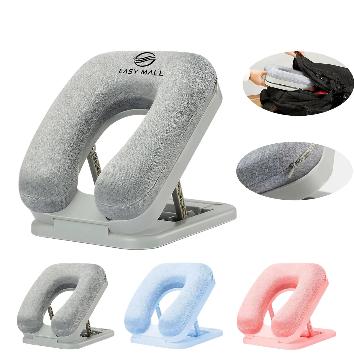 Portable Foldable Desk Nap Sleeping Face Pillow 1