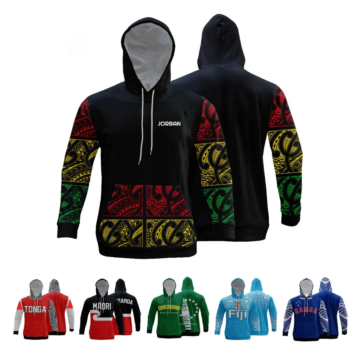 Polyester Jersey Hoodie Custom Sublimation Hoodies, custom hoodie or sweatshirt with logo imprint 1