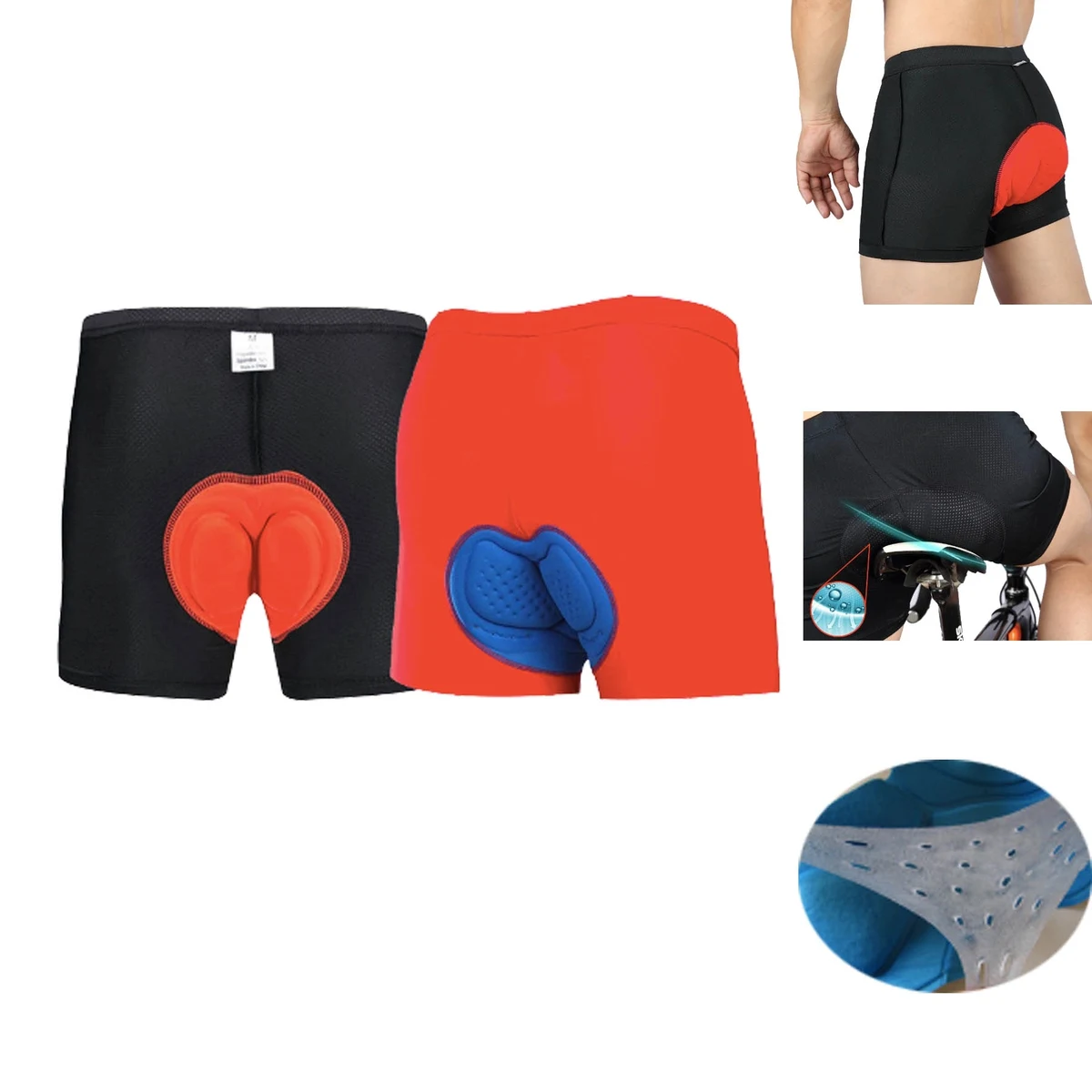 Men's Cycling Shorts Padded 1