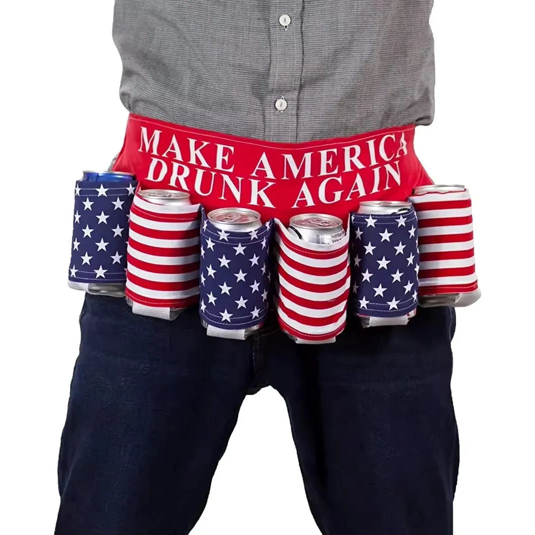 Custom Beverage Holder Beer Belt 1