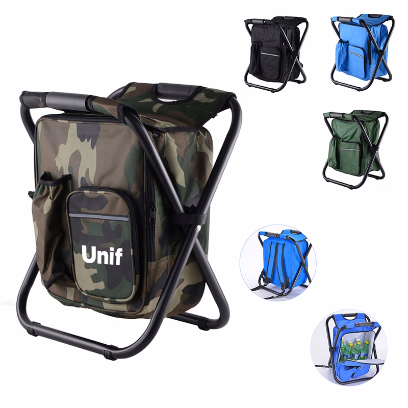 CamoBackpack Chair with Cooler Bag