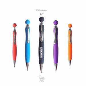 Rubber Coating Ball Pen