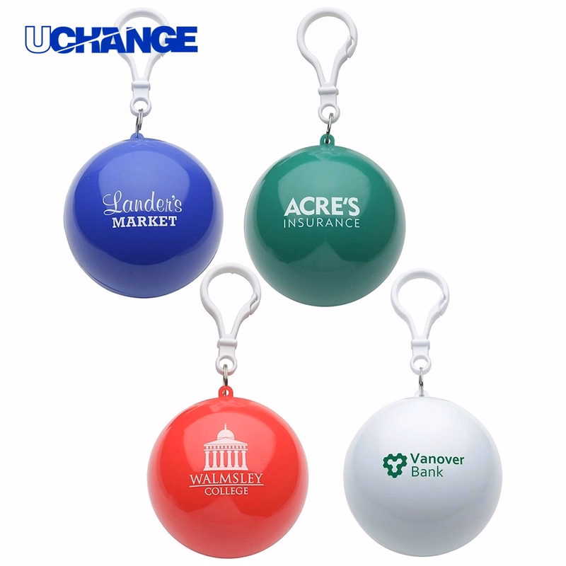 Disposable Rain Poncho Ball Compact Emergency Rainwear