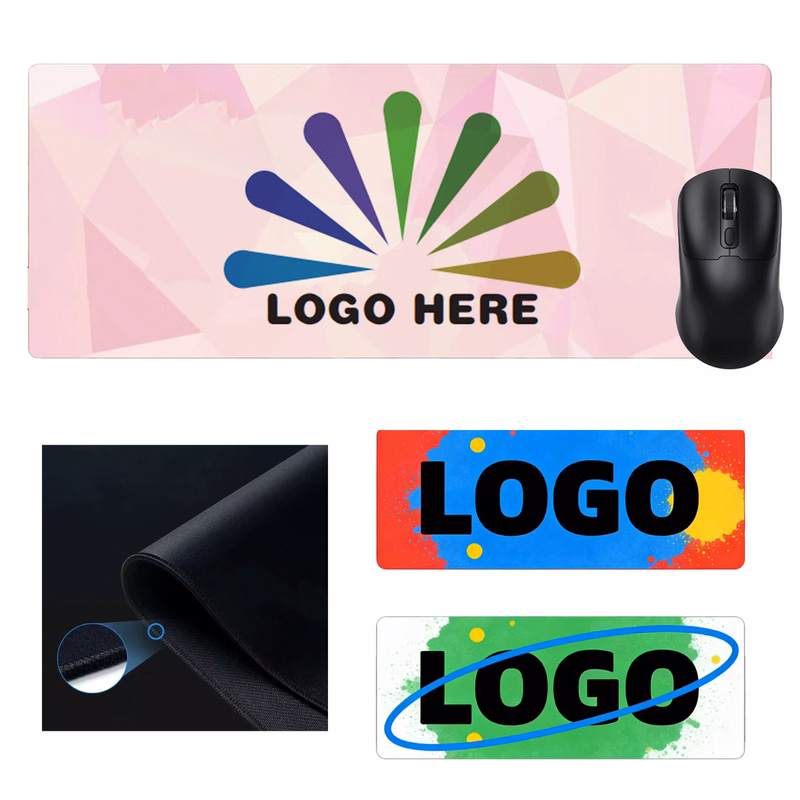 MOQ10 15.7" x 31.5" Rubber Mouse Pad