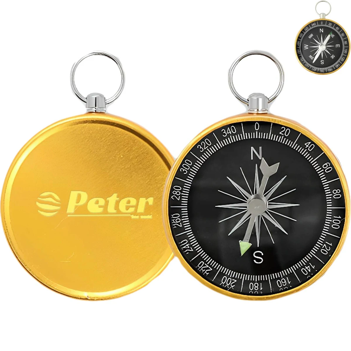 High Precision Compass w/ Keychain 1