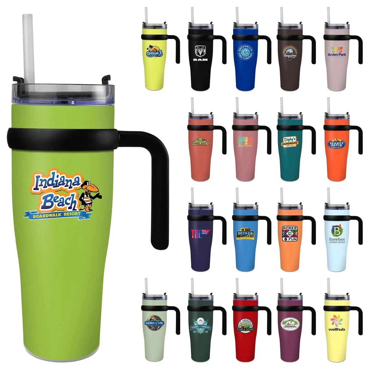 30 Oz. Recycled Colorful Tumbler 1