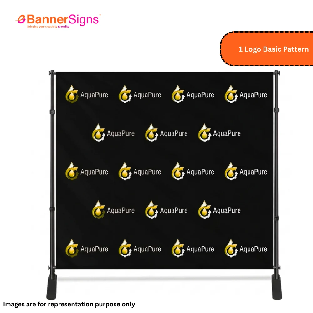Step & Repeat Fabric Banner 1