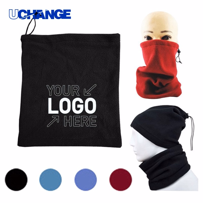 Warm Polar Fleece Neck Gaiter Scarf
