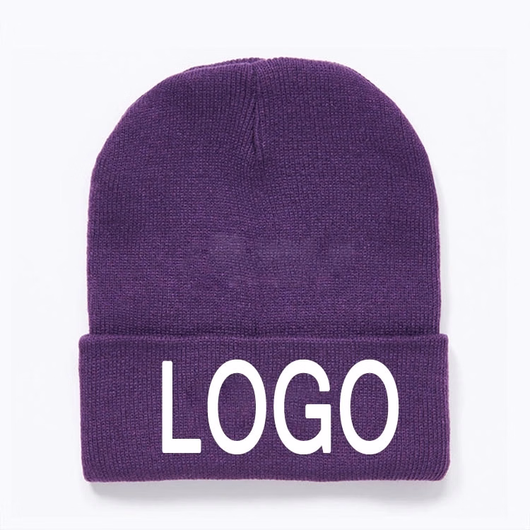 Custom Winter Outdoor Beanie & Sports Skiing Knitted Hat