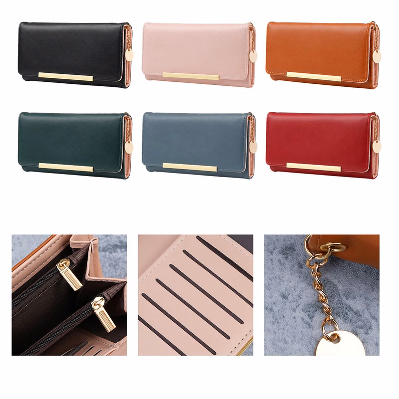 Lightweight Bifold Card and Coin Organizer