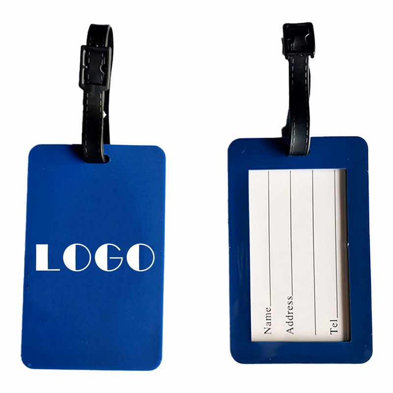 Pvc Soft Plastic Luggage Tag