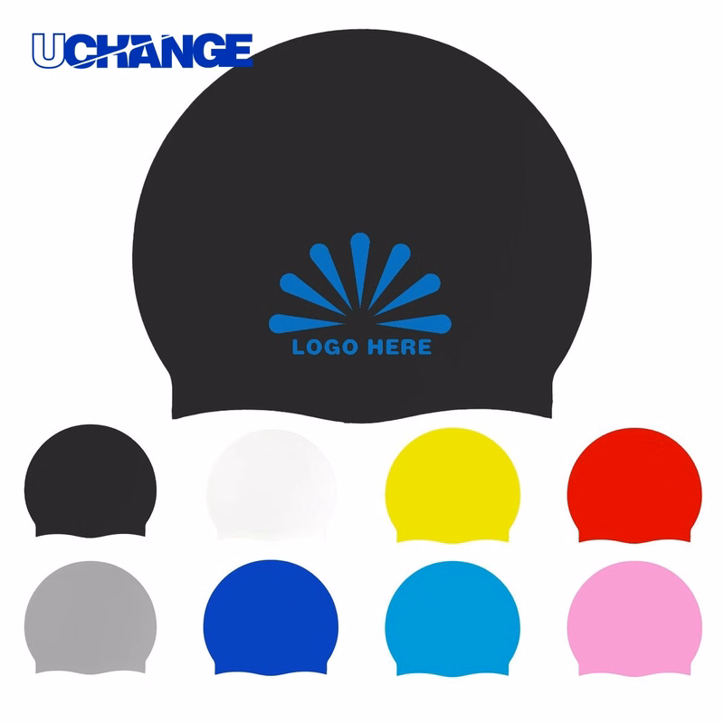 Silicone Waterproof Swimming Cap for Water Sports