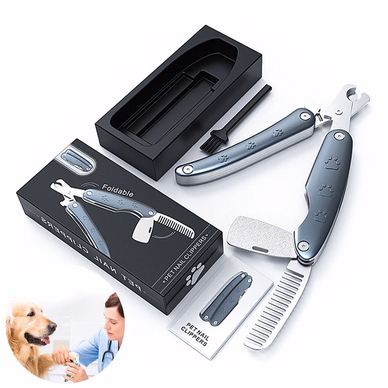 Pet Nail Clippers For Animals Claw Trimmer Home Grooming Kit