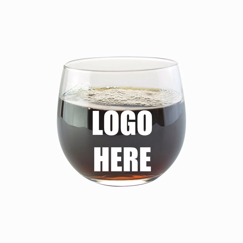Custom 13 oz Stemless Wine Glasses