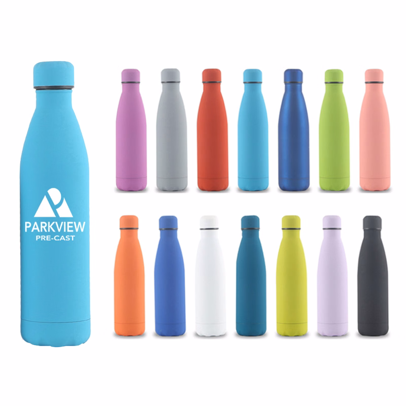 17oz Stainless Steel Cola Shaped Water Bottle