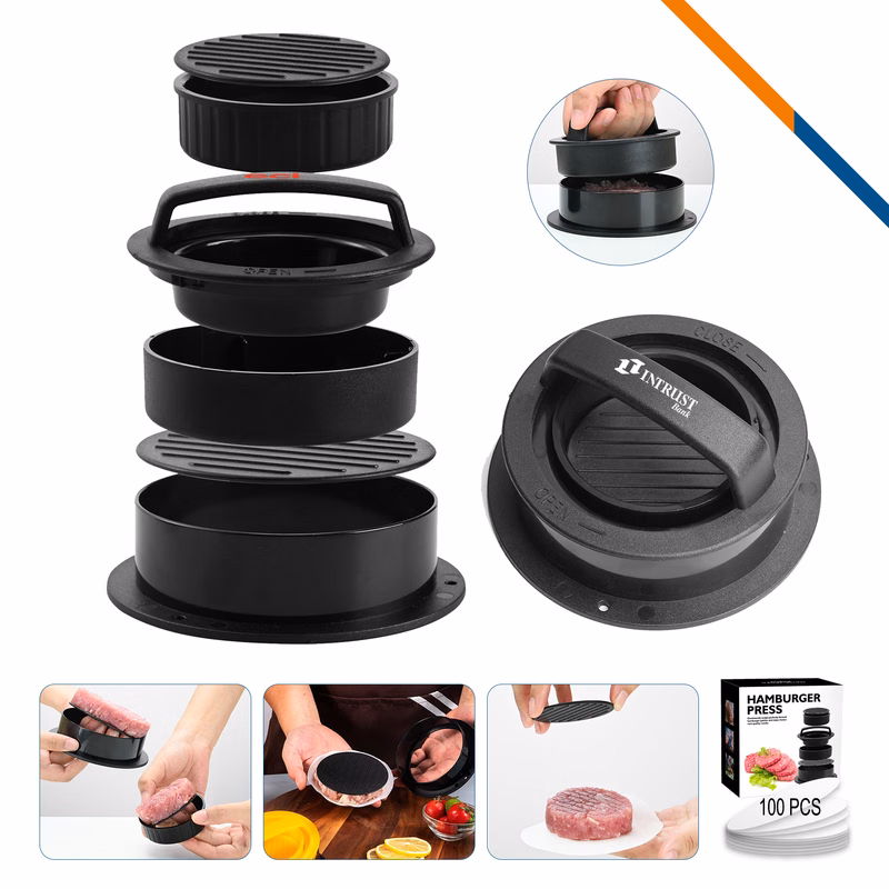 Xarey Burger Press Set