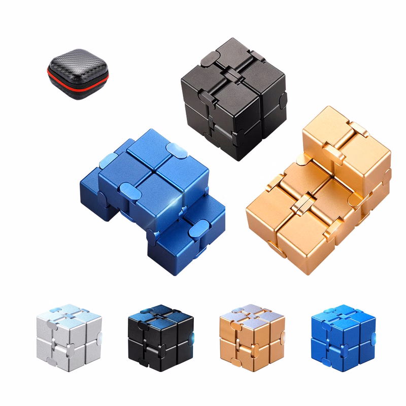 Alloy Flip Puzzle Cube
