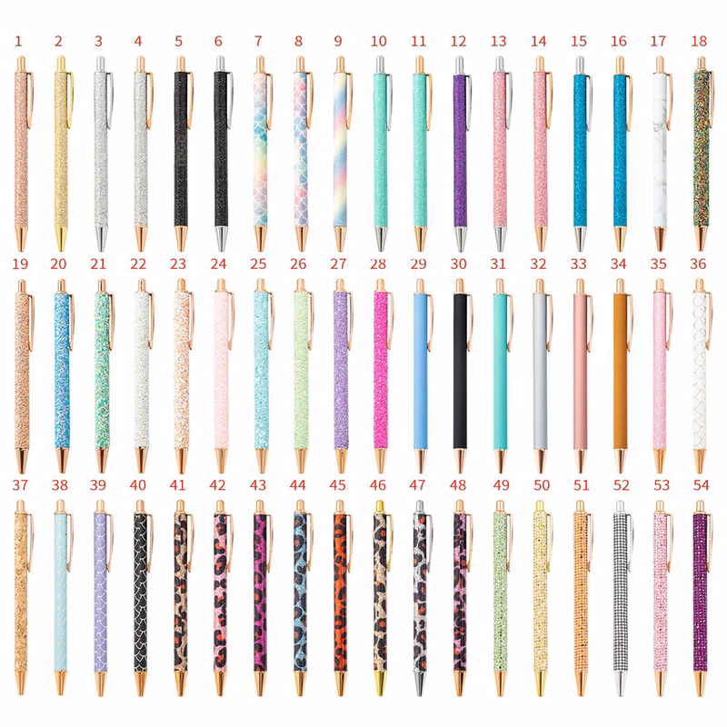 Glitter Metal Ballpoint Pen