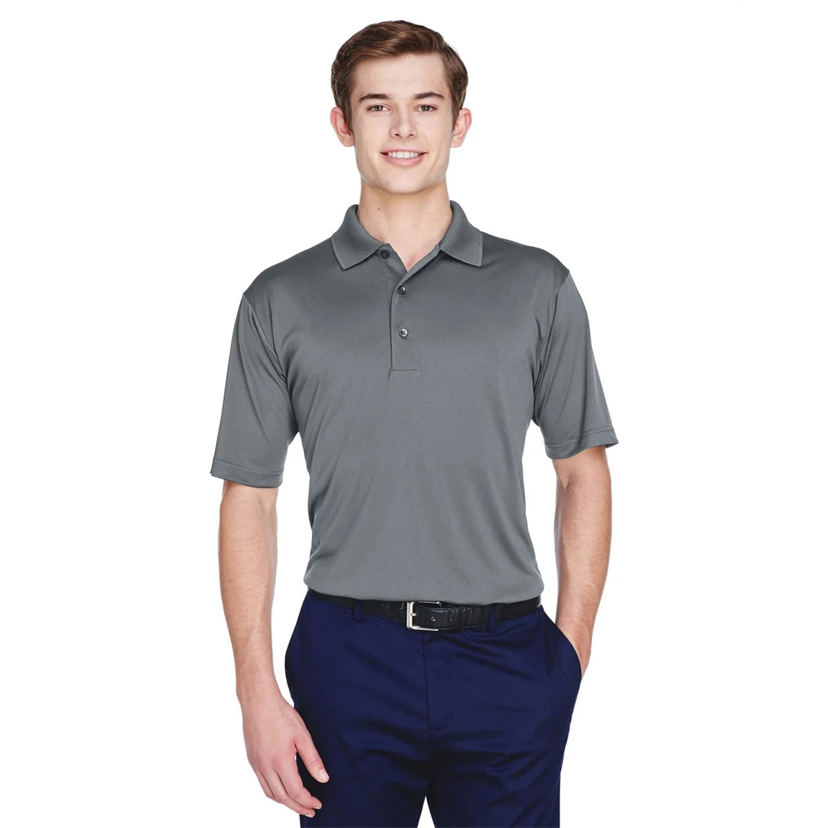 Men's Cool & Dry 8-Star Elite Performance Interlock Polo - 8610 1