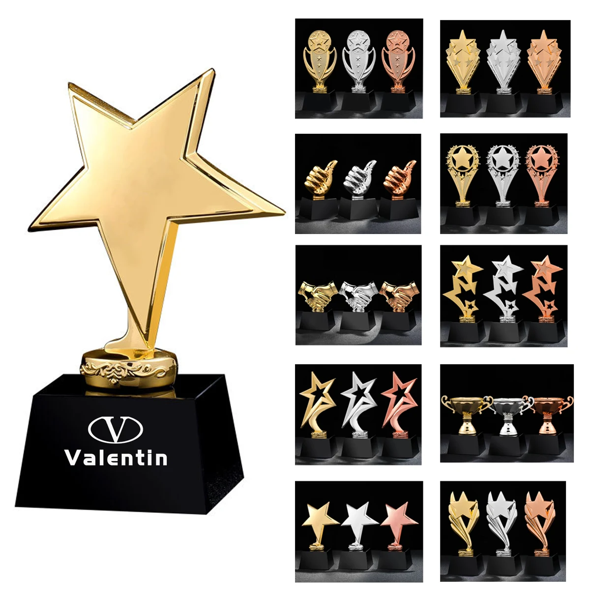 Gold Award Trophy 1
