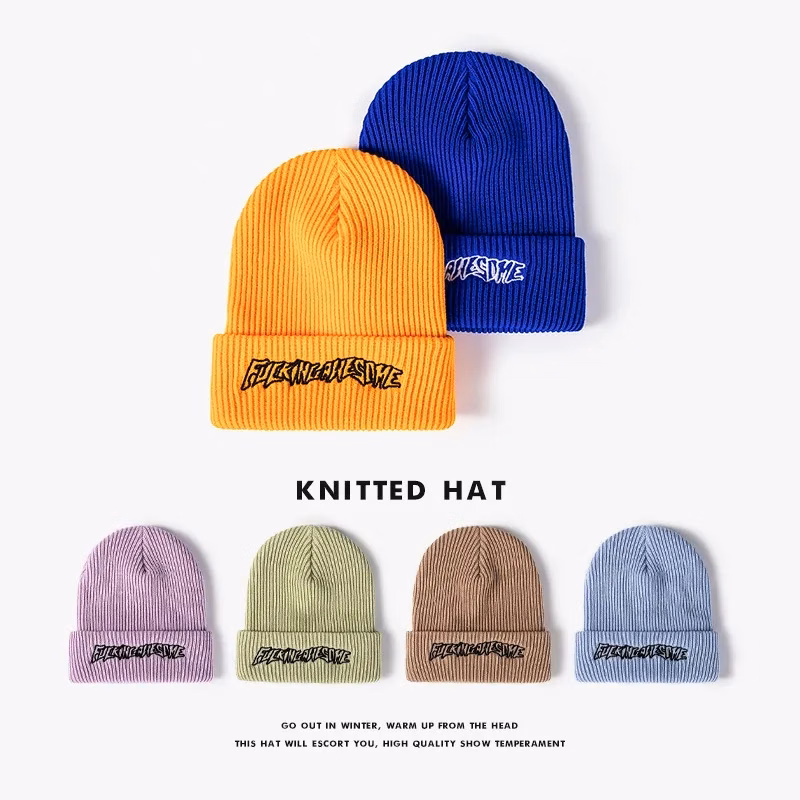 Knit Winter Beanie Hat