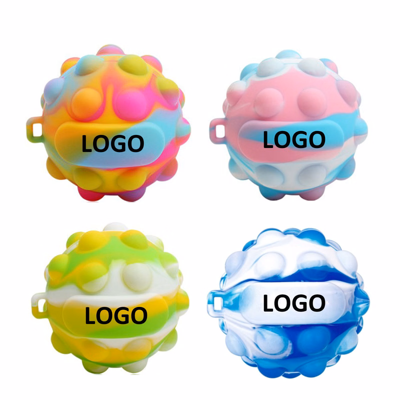 Colourful Fidget Popper Ball