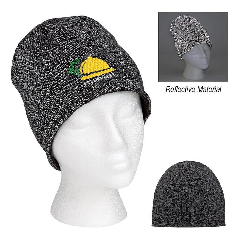 Stylish Acrylic Reflective Beanie 1