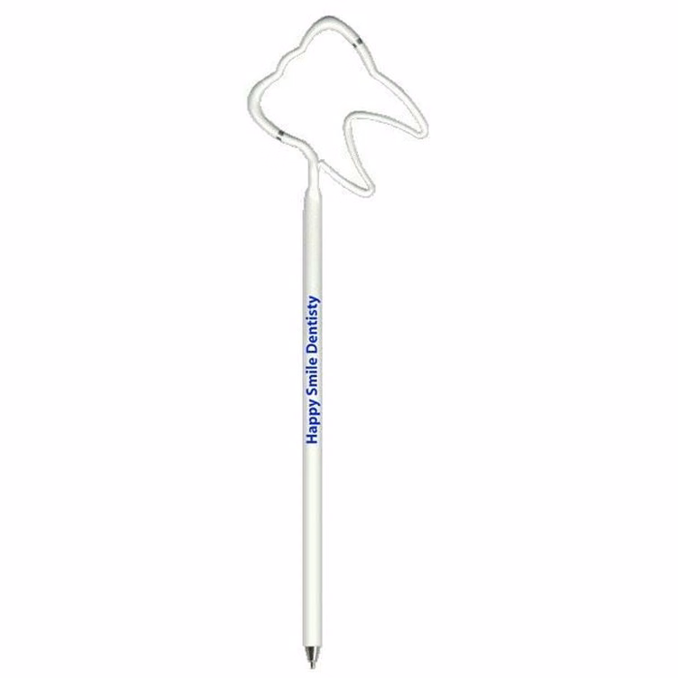 Tooth with Braces Inkbend Standard, Bent Pen