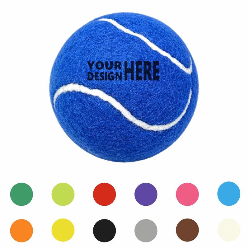 Colorful Rubber Pet Tennis Balls